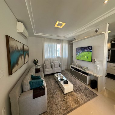 APARTAMENTO 01 SUITE + 02 DEMI SUITES 02 VAGAS PRIVATIVAS MOBILIADO APARTAMENTO 01 SUITE + 02 DEMI SUITES 02 VAGAS PRIVATIVAS MOBILIADO